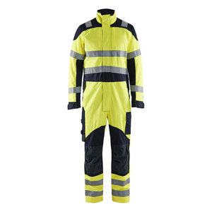 New Design Custom Made Safety Coverall High Visibility Reflective Tape Work Wear Safety Coverall Security Suits - Product Image 3