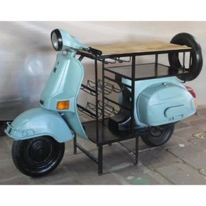 Reproduction Scooter <b>Bar</b> Counter Vintage Old Scooter Wood <b>Bar</b> <b>Table</b> Bulk Wholesale Export Quality Manufacturer Supplier - Product Image 1