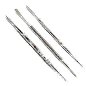 BK Industries Dental Cement Spatula LAB Mixing <b>Modeling</b> Stainless Steel Double Ended Restorative Dental Instruments CE Certified - Product Image 1