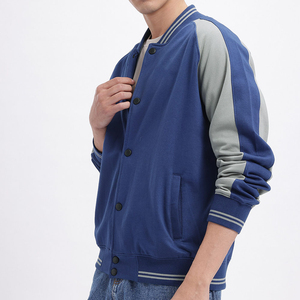 Chaqueta Varsity Ecológica a Prueba de Viento al por Mayor, Chaqueta Bomber Clásica Universitaria, Uniforme de Béisbol Duradero para Escuela Secundaria - Product Image 6
