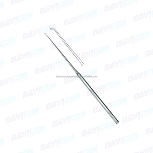 Crochets d'oreille micro-évasés en acier inoxydable chirurgical de haute qualité pour ORL, SHEA, 15 cm/6 pouces, 2,0 mm, 45 degrés - Product Image 3