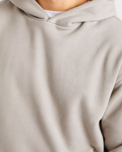 Sudaderas con Capucha de Invierno para Hombre, de Primera Calidad, 100% Algodón Tejido, Color Negro, Corte Holgado, Casual, Suaves, Cálidas, Transpirables y de Secado Rápido - Product Image 3