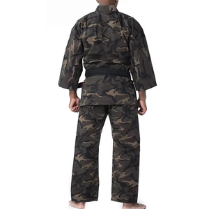Uniforme de Karate de Artes Marciales Personalizado de Alta Calidad OEM ODM, Kimono para Adultos, Hecho en Pakistán, Ropa de Entrenamiento de Jiu Jitsu - Product Image 3