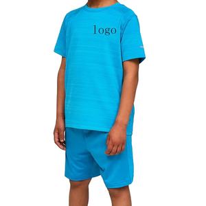 ชุดลำลองระบายอากาศผ้าฝ้าย100% แขนสั้นสีทึบโลโก้ตามสั่งสวมใส่สบายและมีคุณภาพสูง - Product Image 1