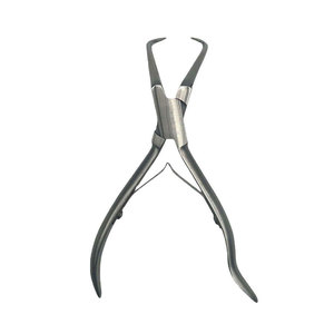 Professional Reusable Crimp Pliers for Hair <b>Extension</b> <b>Beads</b> Heat-Free Hair <b>Extension</b> Application Tool Stainless Steel - Product Image 4
