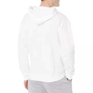 Embroidered Detail <b>Winter</b> <b>Hoodie</b> Cotton Fleece Regular Fit Pullover Sweatshirt Casual Streetwear Quick Dry Lightweight Textured - Product Image 6