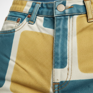 Custom Made Lightweight Casual <b>Button</b> <b>Fly</b> <b>Jeans</b> Shorts for Men 2026 Unique Design Hot Sale - Product Image 4