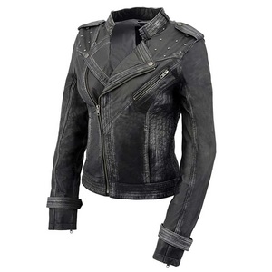 Chaqueta Bomber de Cuero Genuino para Mujer AL BARAKA WEAR, Personalizable, Transpirable, para Invierno, con Logotipo Personalizado OEM ODM, Ropa Exterior de Moda, Venta al Por Mayor - Product Image 6