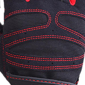 Guantes Deportivos Transpirables y Antideslizantes para Hombre, de Medio Dedo, para Gimnasio y Entrenamiento al Aire Libre, Material de Cuero con Correa Ajustable - Product Image 4