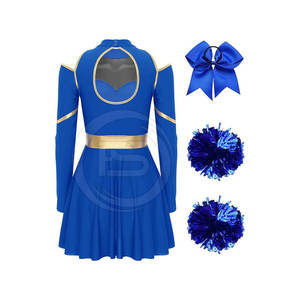 Uniforme de cheerleading 2026 en tissu 100 % polyester léger, respirant, extensible et à séchage rapide pour la scène, personnalisable OEM - Product Image 2