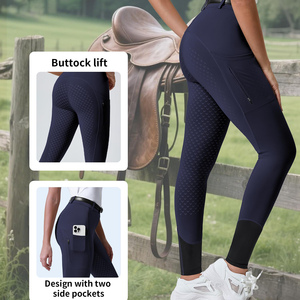 Leggings de equitación de poliéster personalizados para mujer, pantalones de montar a caballo, ropa ecuestre, superventas - Product Image 5