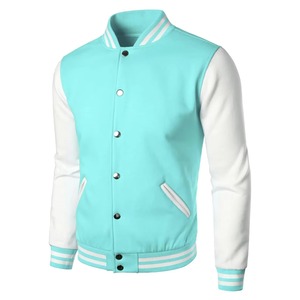 Chaqueta Varsity Unisex Personalizada de Poliéster/Algodón Satinado, Impermeable y Transpirable, con Capucha, para Deportes de Equipo, Nombre del Club, Béisbol - Product Image 6