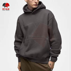 Sudadera con capucha personalizada para hombre, logotipo personalizado, tallas grandes, color sólido, transpirable, de secado rápido, nuevo diseño, alta calidad - Product Image 3