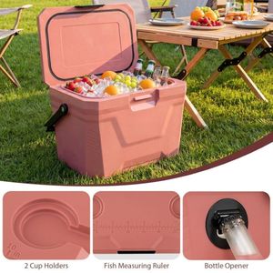 Borsa Termica Portatile Rigida per Picnic all'Aperto, Contenitore per Ghiaccio - Product Image 3