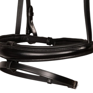 Brida Anatómica Premium Personalizada de 3 Filas para Caballo, con Cristales, Acolchado Suave de Cuero, para Doma Clásica, Equipo Ecuestre - Product Image 5
