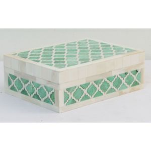 Wholesale Natural Bone Inlay Decorative Storage Box Elegant Fruit Container for Dry Fruit or Jewelry Display - Product Image 6