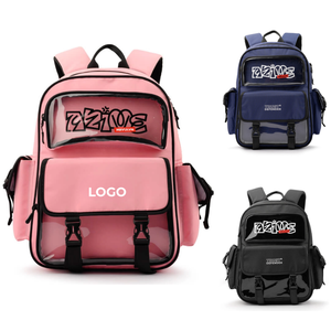 Trending 958 Teen Girls <b>Backpack</b> Waterproof 900PU Fabric School Bag for Teens Durable Daypack Factory OEM/ODM Service - Product Image 1