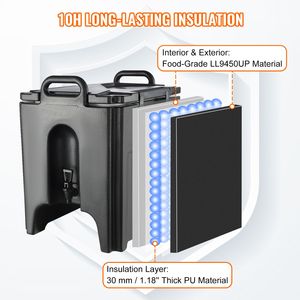 Dispenser per Bevande Isolato di Grado Alimentare da 16L per Feste (10 Galloni) - Product Image 3