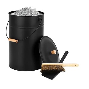 Nouvelle Tendance : Seau à Charbon en Fer, Accessoire pour Cheminée et Brasero, Bac à Cendres, Seau à Charbon, Taille, Forme et Couleur Personnalisables - Product Image 3