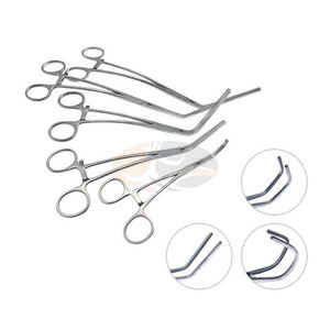 Pinces Cardiovasculaires – Kit de 5 Pièces à Pointe Atraumatique – Instrument Chirurgical d'Exclusion Aortique – Pince Manuelle en Acier Inoxydable – Usage Général - Product Image 6