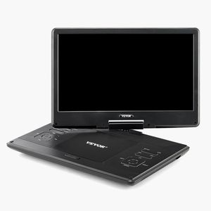 Schermo Portatile HD Girevole da 14 Pollici per Lettore DVD con Batteria Ricaricabile Integrata da 4,5-5 Ore e Supporto Dual Sync T - Product Image 1