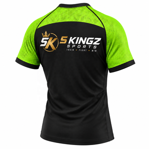 Rash Guard MMA Rashguard Individuell Angepasst Vollständig Sublimierte Rash Guards BJJ Rashguards Rash Guard MMA Rashguard Maßgeschneidert Vollständig Sublimiert - Product Image 4