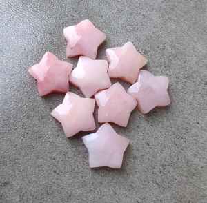 โอปอลสีชมพูธรรมชาติทรงดาว คุณภาพคาโบชอง เจียระไนแล้ว สำหรับทำเครื่องประดับ พลอยหลวม - Product Image 4