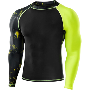 Premium Full Sleeve Rash Guard Quick Dry <b>Athletic</b> Training Shirt High Quality Supplier - Product Image 1