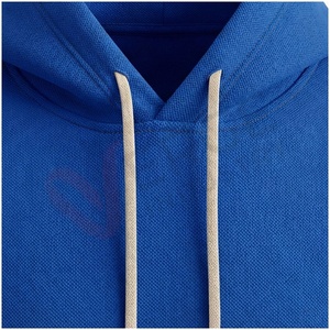 Conjunto Deportivo Azul Unisex con Capucha, Manga Larga, Estampado Digital con Foto, Transpirable, Informal, Otoño, Adulto, Corte Regular - Product Image 4