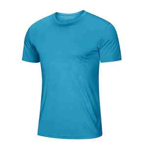 Camisetas nuevas 2026 para hombre, camisetas de cuello grueso 100% algodón, camiseta lisa de cuello simulado de alta densidad para hombre - Product Image 3