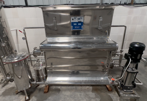 Aim Technologies 4000 LPH, système d'osmose inverse entièrement automatique triphasé en acier inoxydable, 20 membranes, traitement de l'eau - Product Image 3