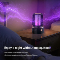 Oplaadbare LED Retro Dual-Purpose elektrische schokzuigende muggenlamp Waterdichte draagbare campinglantaarns voor binnen