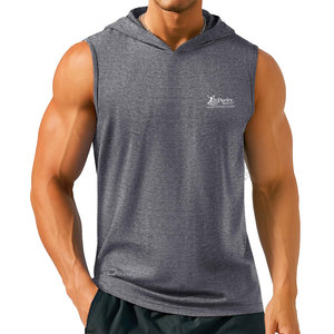 Vêtements décontractés confortables, sweats à capuche sans manches en tissu doux, sweats à capuche sans manches faciles à porter - Product Image 1
