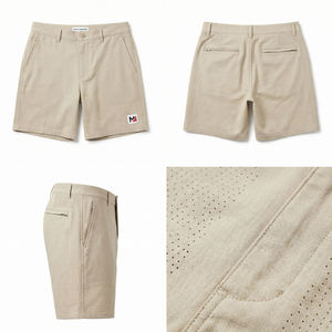 Pantalones Cortos Deportivos Negros para Hombre, Transpirables, para Correr, Entrenamiento, Ropa Deportiva Activa, con Bolsillo con Cierre, MI Performance Pro Fit Gear - Product Image 6