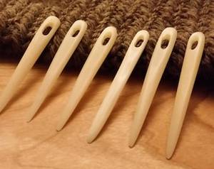 Handmade Bone Nailbinding <b>Needles</b> Oval Craft <b>Beads</b> For Art And Collectible Natural Crafts Durable At Competitive Prices - Product Image 6