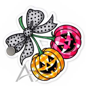Soporte de Pestañas Acrílico con Diseño de Calabaza de Halloween, Sostenible, Personalizado con Logotipo, Lindo y Espeluznante, Servicio OEM - Product Image 3