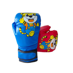 Gants de boxe pour enfants OEM 2026, motif tigre mignon, en cuir PU de qualité supérieure, pour l'entraînement des jeunes, fabriqués par TRIOTAKE INDUSTRY - Product Image 2