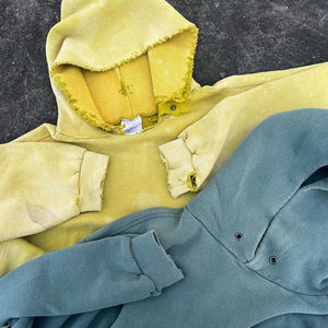 Servicio OEM, Sudadera con Capucha Bordada Personalizada, Sudaderas Lisas con Serigrafía, Sudadera con Capucha para Hombre - Product Image 2