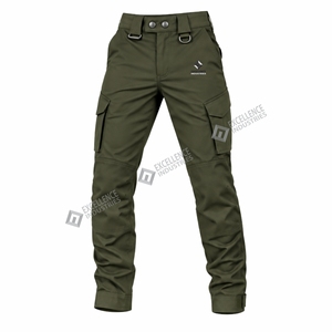 <b>Men</b> Slim Fit Tactical <b>Cargo</b> <b>Pants</b> Stretch Utility Trousers Water Resistant Outdoor <b>Work</b> Hiking Training Long <b>Pants</b> - Product Image 2