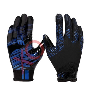 Gants de sport d'extérieur personnalisés de qualité supérieure avec poignées respirantes extensibles pour le confort et les passionnés de football américain - Product Image 1