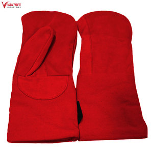 Extra <b>Long</b> Silicone Mitts <b>Gloves</b> With Quilted Liner And Non-slip Textured Grip Heat Resistant Bbq <b>Gloves</b> - Product Image 3