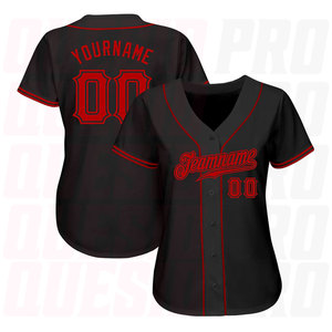 Maillot de baseball pour homme, broderie, édition limitée, nouveau maillot de joueur, uniformes, maillot de baseball uni imprimé, polyester, pour homme - Product Image 3