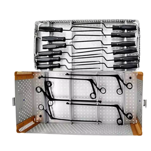 Juego de Instrumentos para Columna Lumbar de Acero Inoxidable de Calidad Premium para Cirugía General, con Certificación CE - Product Image 1