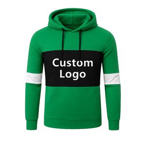 Newly Designed <b>Thick</b> <b>Fleece</b> Plus Size Crew Hooded Hoodies Matching 100% Cotton Drawstring Kangaroo Pockets Winter Casual - Product Image 4