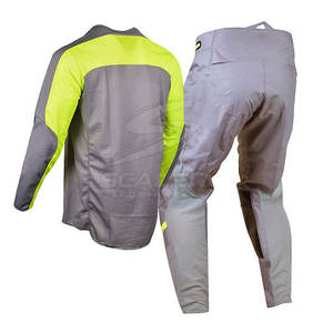 Prix de gros direct usine, équipement de motocross personnalisé avec logo, taille plus, coupe-vent, respirant, polyester/nylon, tailles disponibles - Product Image 4