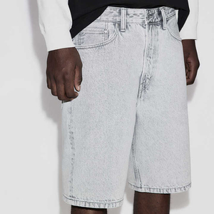 Premium <b>Men</b> <b>Jean</b> Shorts Custom Logo Oem Odm Relaxed Fit Casual Apparel Factory Wholesale - Product Image 3