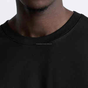 Camiseta de Manga Corta de Lujo para Hombre, de Alta Calidad, Diseño de Logotipo Personalizado, Hombros Caídos, 100% Algodón, Sublimación de Alta Densidad - Product Image 5