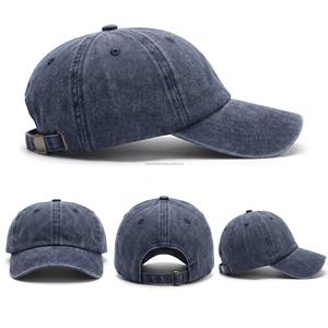 Gorra de Béisbol de Mezclilla en Oferta, Gorra Trucker de 5 Paneles de Color Sólido para Adultos, Logotipo Personalizado Disponible, Transpirable, Impermeable, Estilo Urbano - Product Image 5