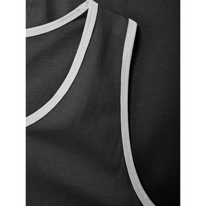 Camiseta de Tirantes para Hombre, Informal, Tejida, Transpirable, 100% Algodón, Cuello Redondo, Personalizable, de Alta Calidad a Bajo Precio, Moda de Verano - Product Image 4