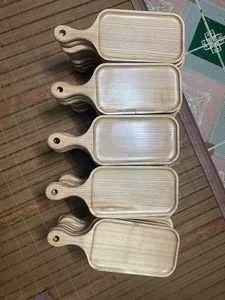 Bandeja de Madera con Forma, Tabla de Cortar de Cocina Sostenible, Plato de Comida Ecológico, Tabla de Servir Decorativa, MÁS VENDIDO - Product Image 4